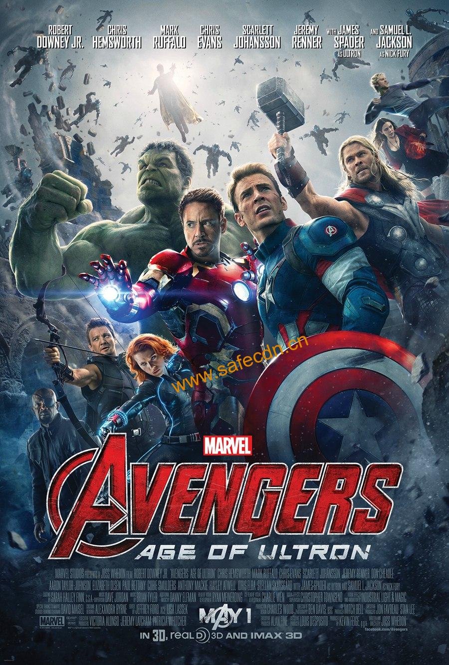 复仇者联盟2：奥创纪元 蓝光原盘下载+高清MKV版/ 复仇者联盟：奥创时代 / 复仇者联盟：奥创年代 / 复联2 /2015 Marvel Avengers: Age of Ultron 41.68G