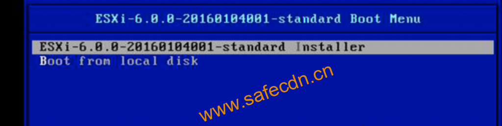 安装esxi会出现 Shutting down firmware services… 错误无法引导的情况解决方法