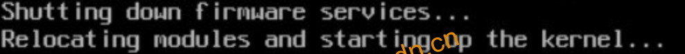 安装esxi会出现 Shutting down firmware services… 错误无法引导的情况解决方法