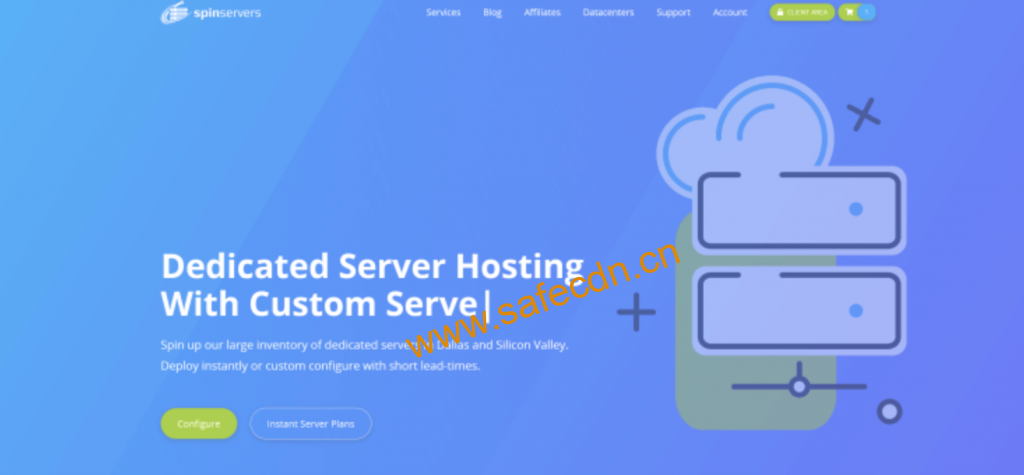 SpinServers ：特价美国高配置独立服务器  256GB内存 2*E5-2630L  99美元/月