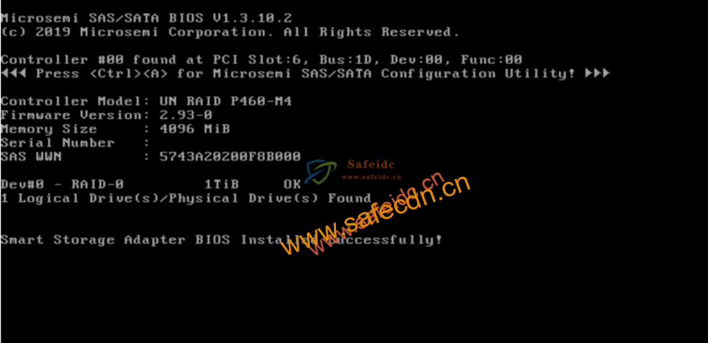 H3C UniServer R系列做RAID（P460-M4）Legacy模式